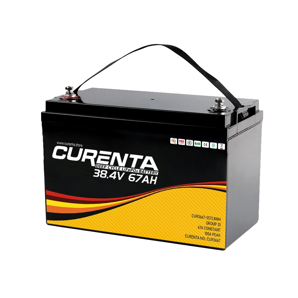 Bateria para motor elétrico de 36 V e 67 Ah